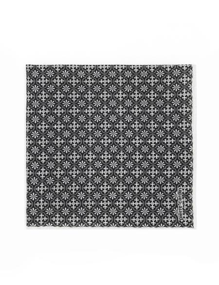 Siyah Keten Mendil - 50294593001