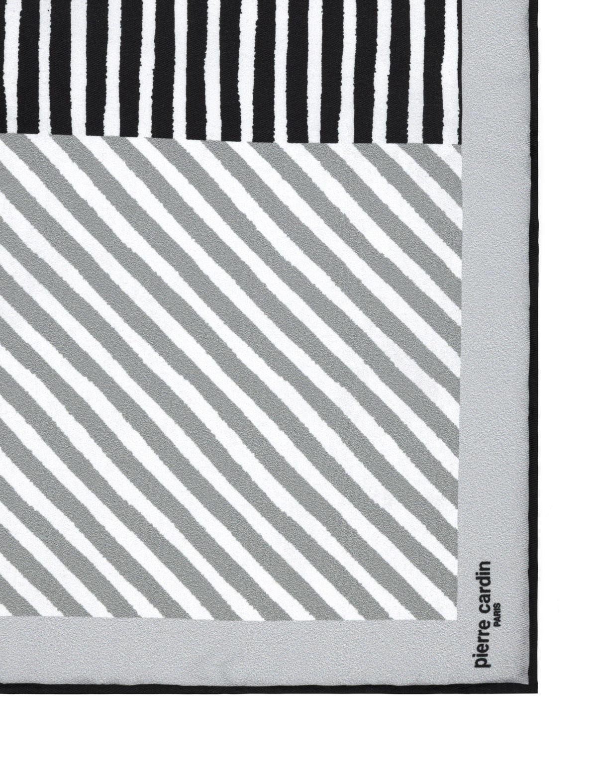 Siyah Desenli Mendil - 50294594001