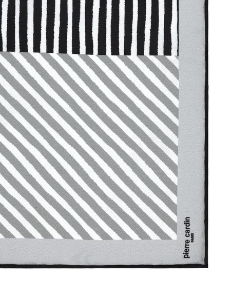 Siyah Desenli Mendil - 50294594001