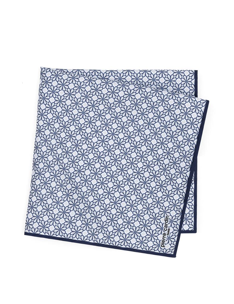 Lacivert Desenli Mendil