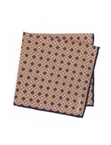 Kahverengi Keten Mendil - 50294603001