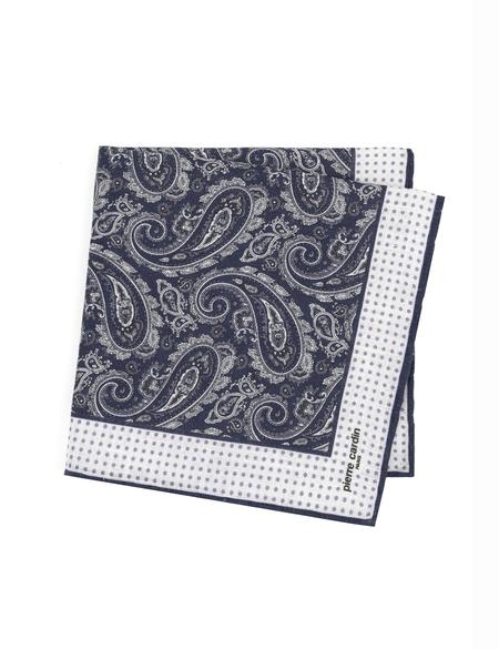 Lacivert Keten Mendil - 50294611001