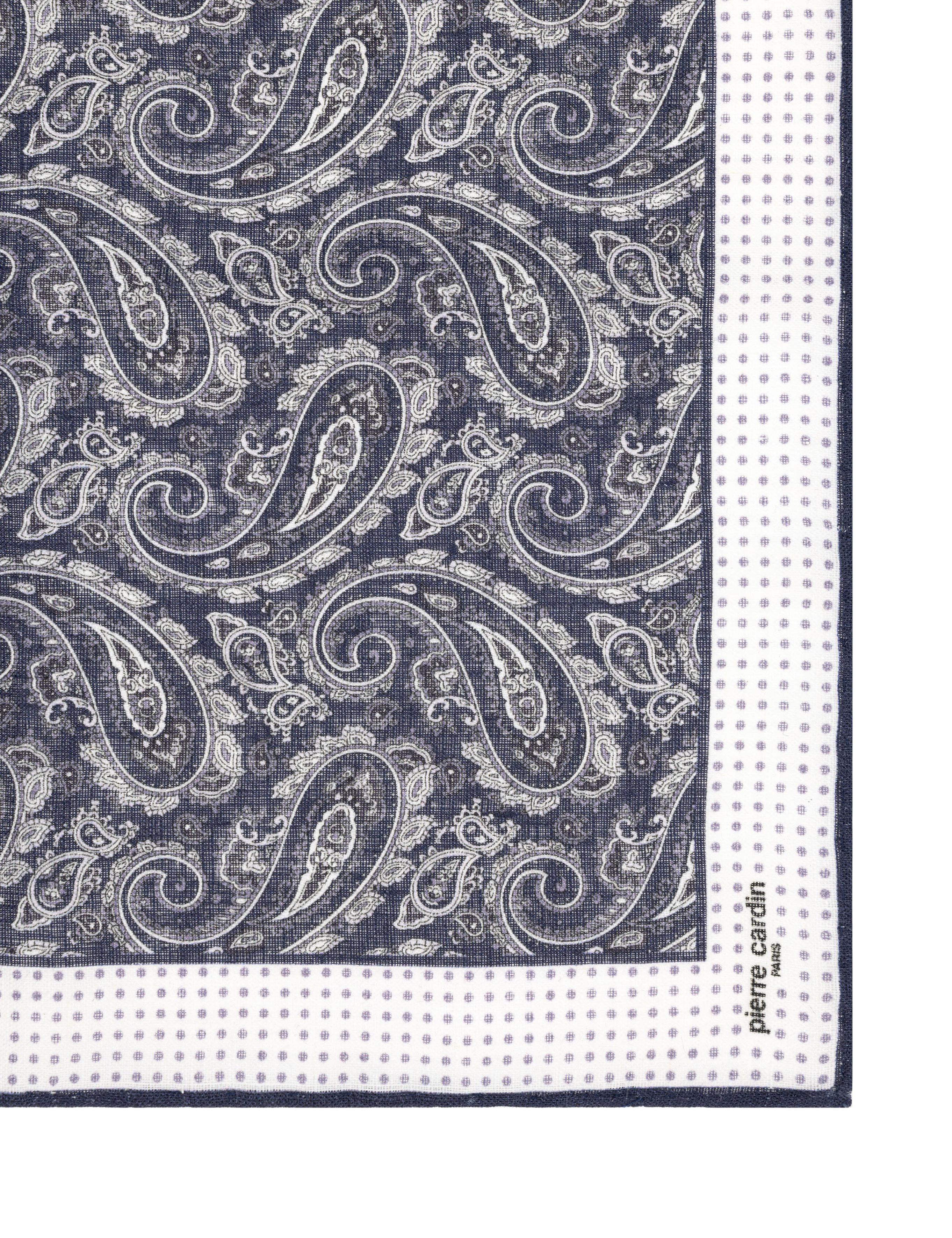 Lacivert Keten Mendil