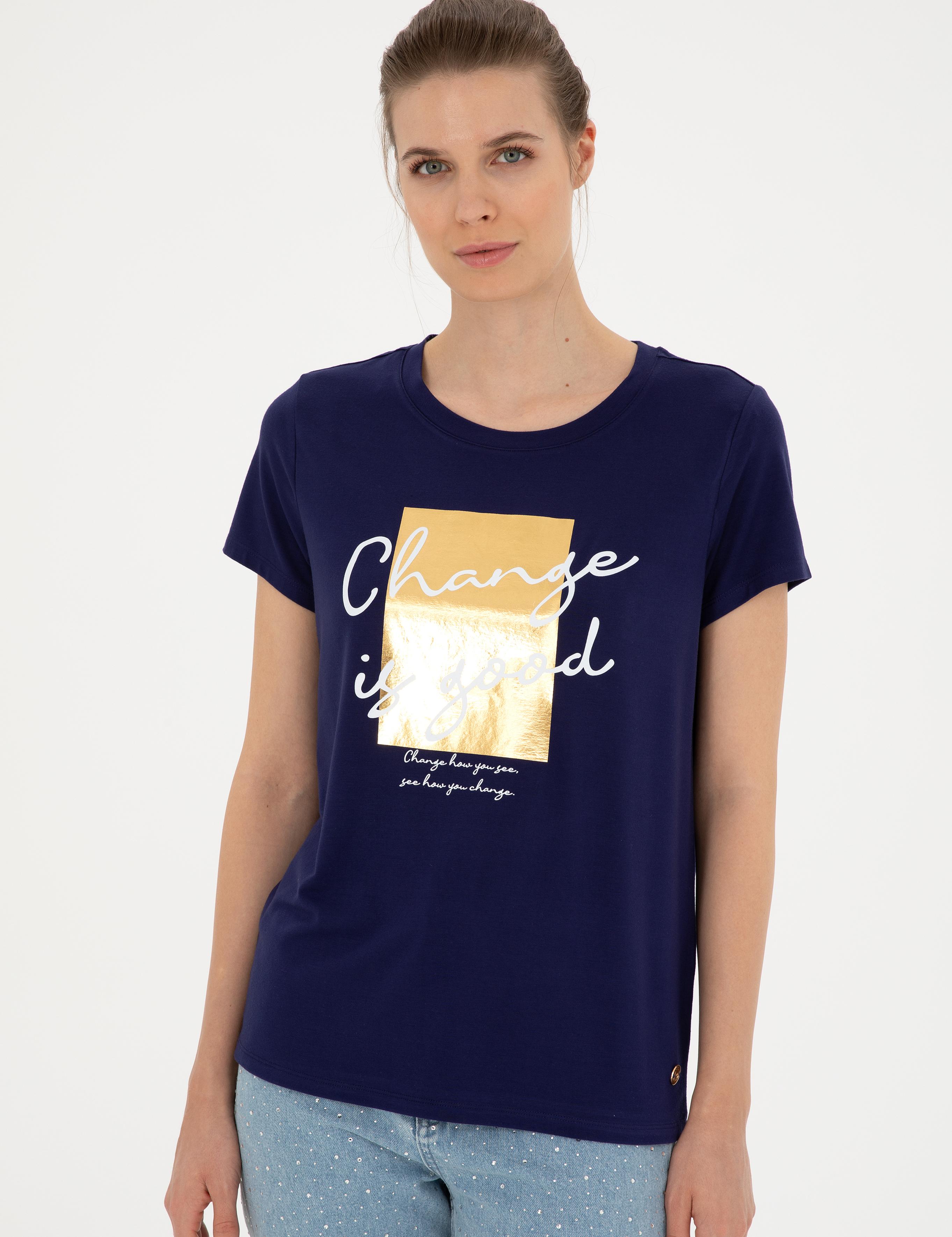 Lacivert Regular Fit Tişört