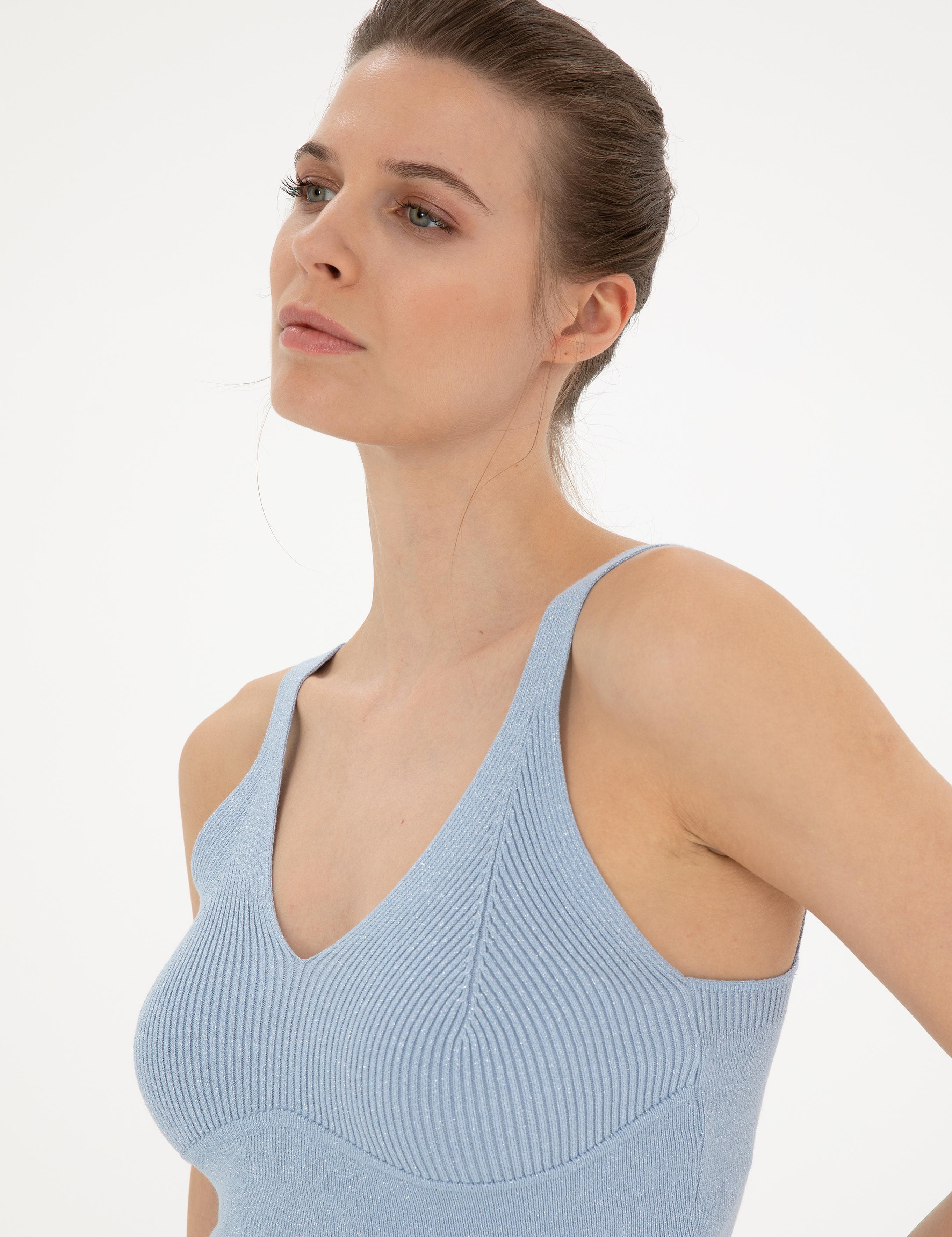 Mavi Crop Top Triko Bluz