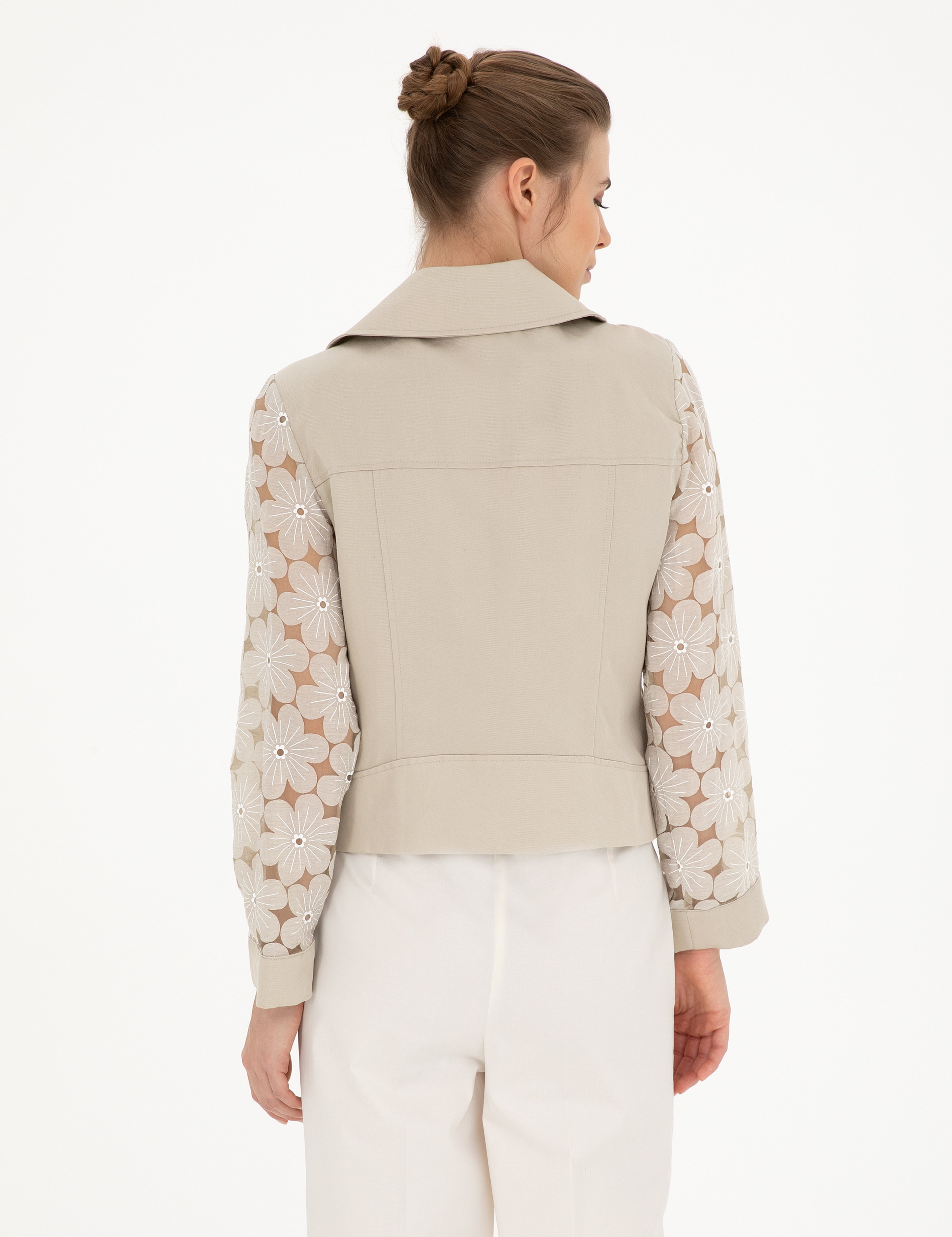 Kum Crop Top Trençkot - Image 5