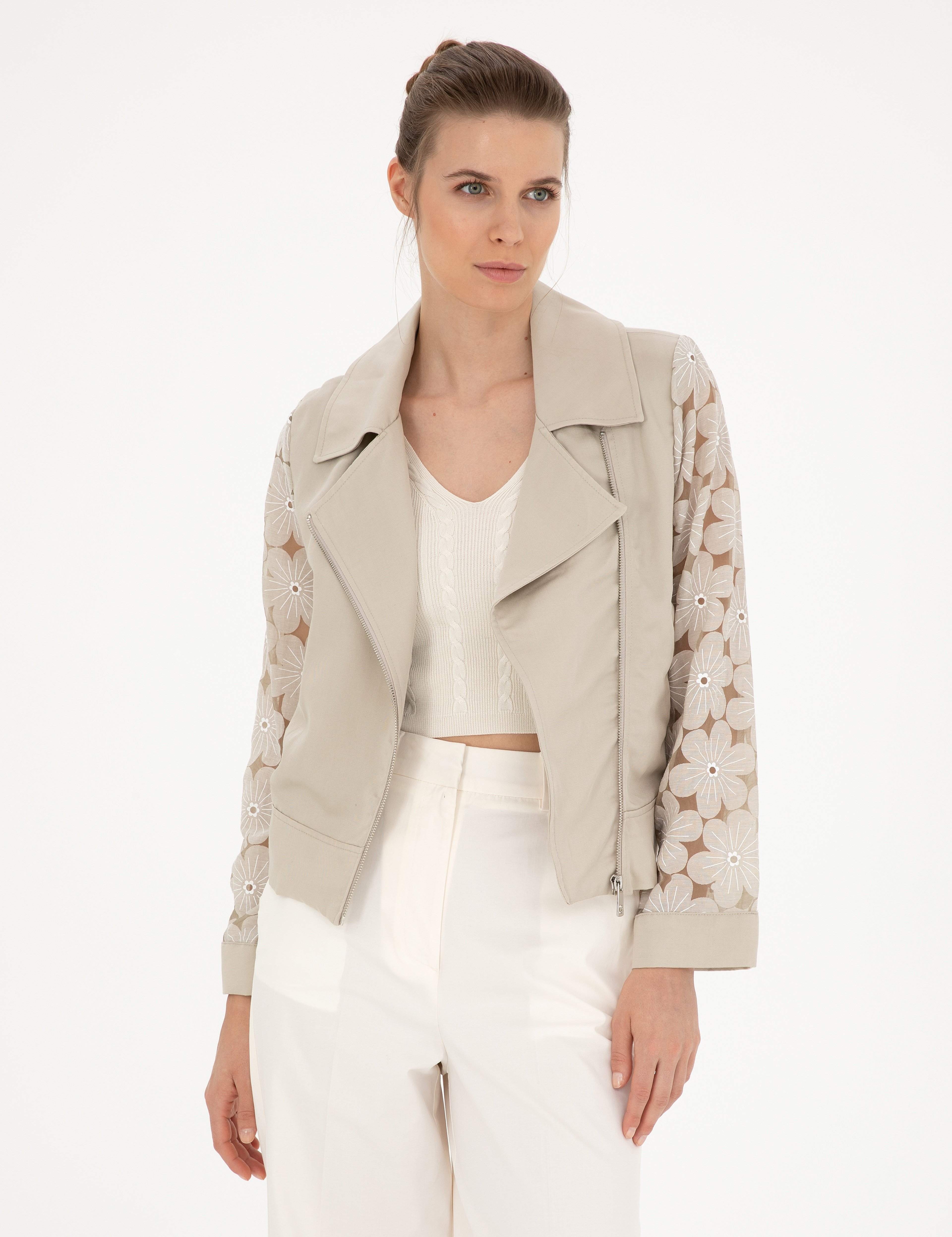 Kum Crop Top Trençkot - Image 1