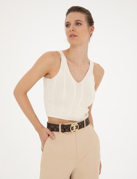 Kahverengi Kemer - 50288549001