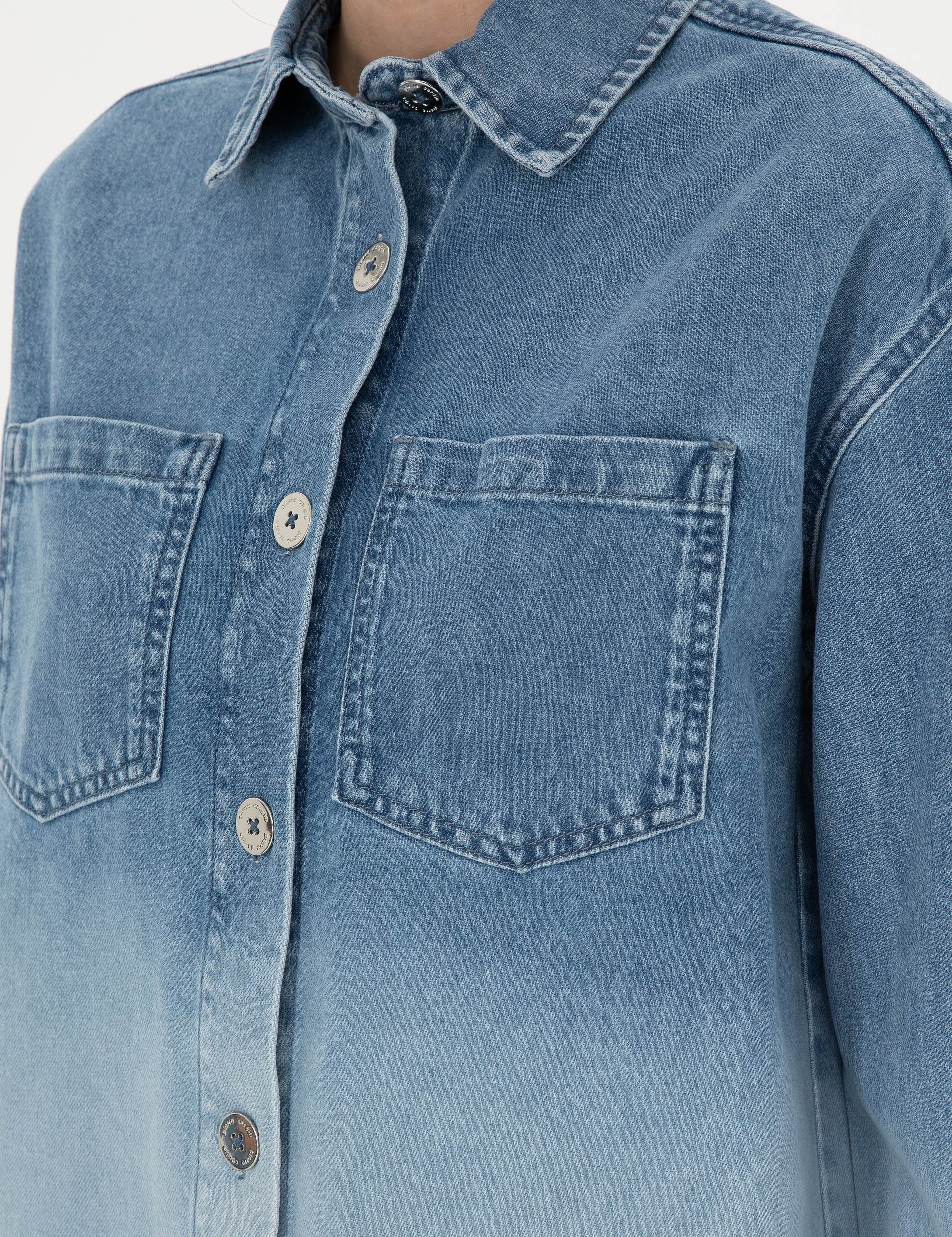 Mavi Comfort Fit Jean Ceket - Image 7