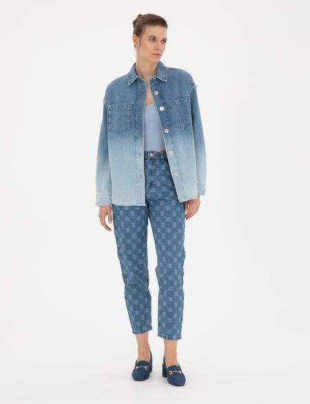 Mavi Comfort Fit Jean Ceket - 50284216003