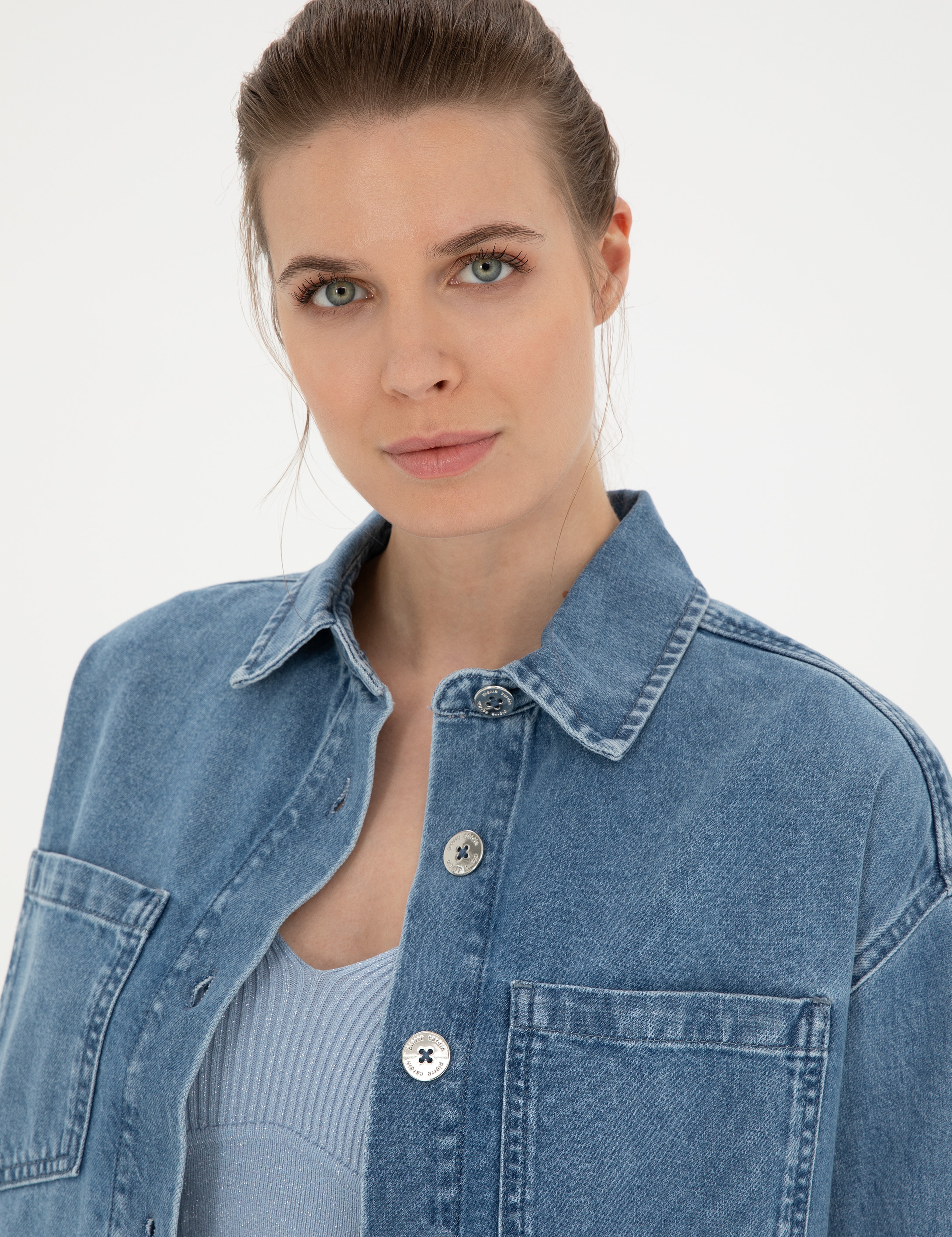 Mavi Comfort Fit Jean Ceket - Image 2