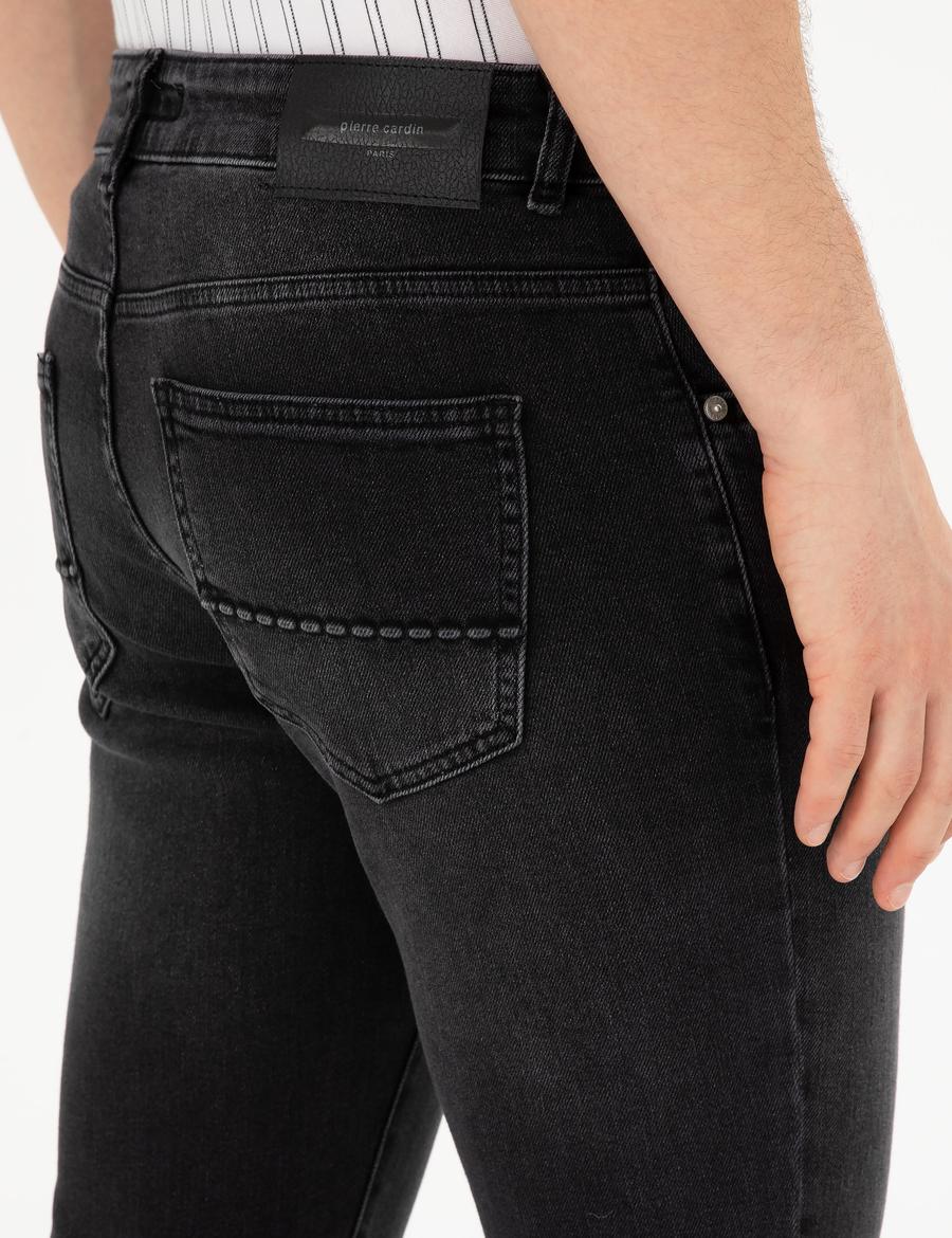 Antrasit Slim Fit Jean Pantolon