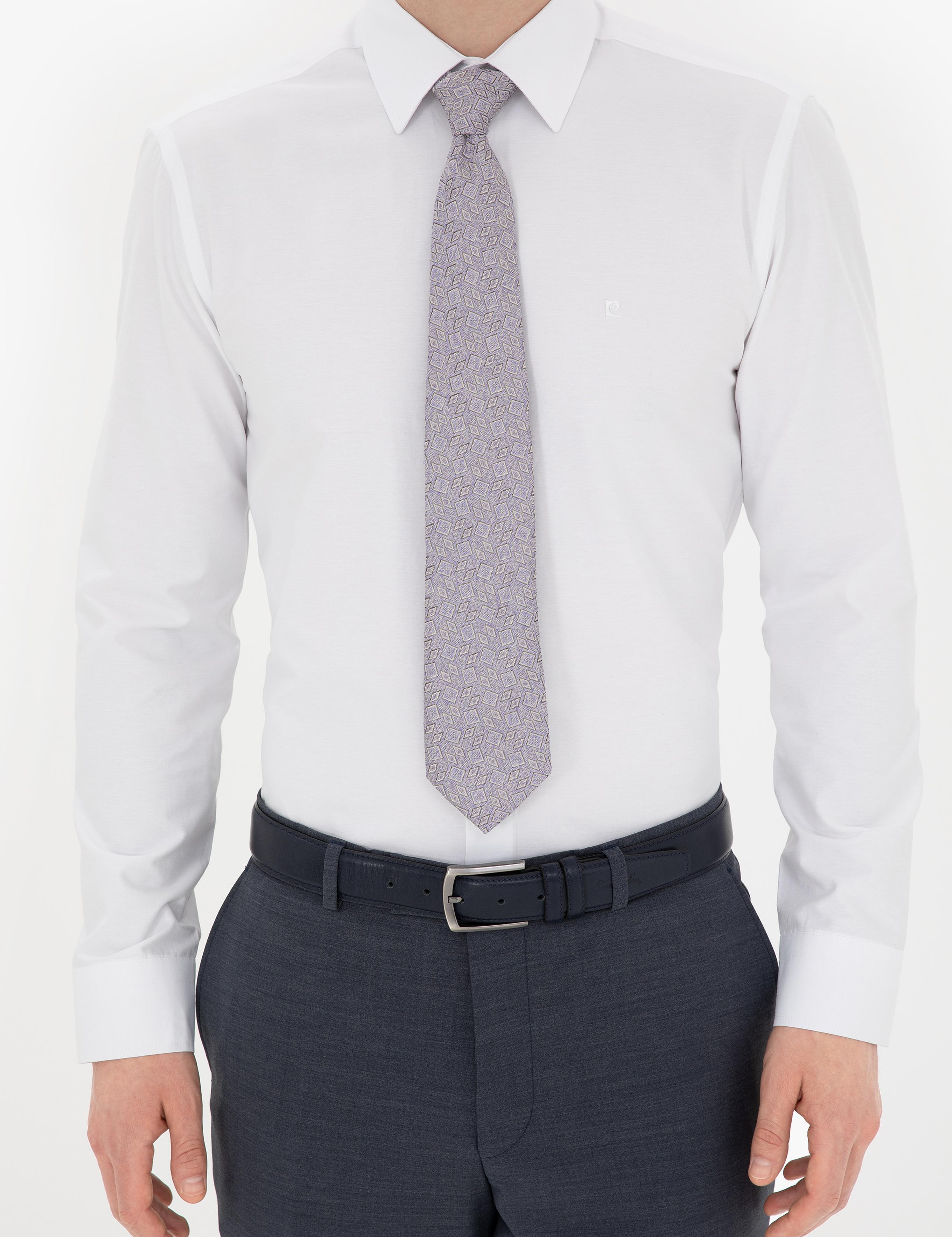 Beyaz Slim Fit Uzun Kollu Basic Gömlek