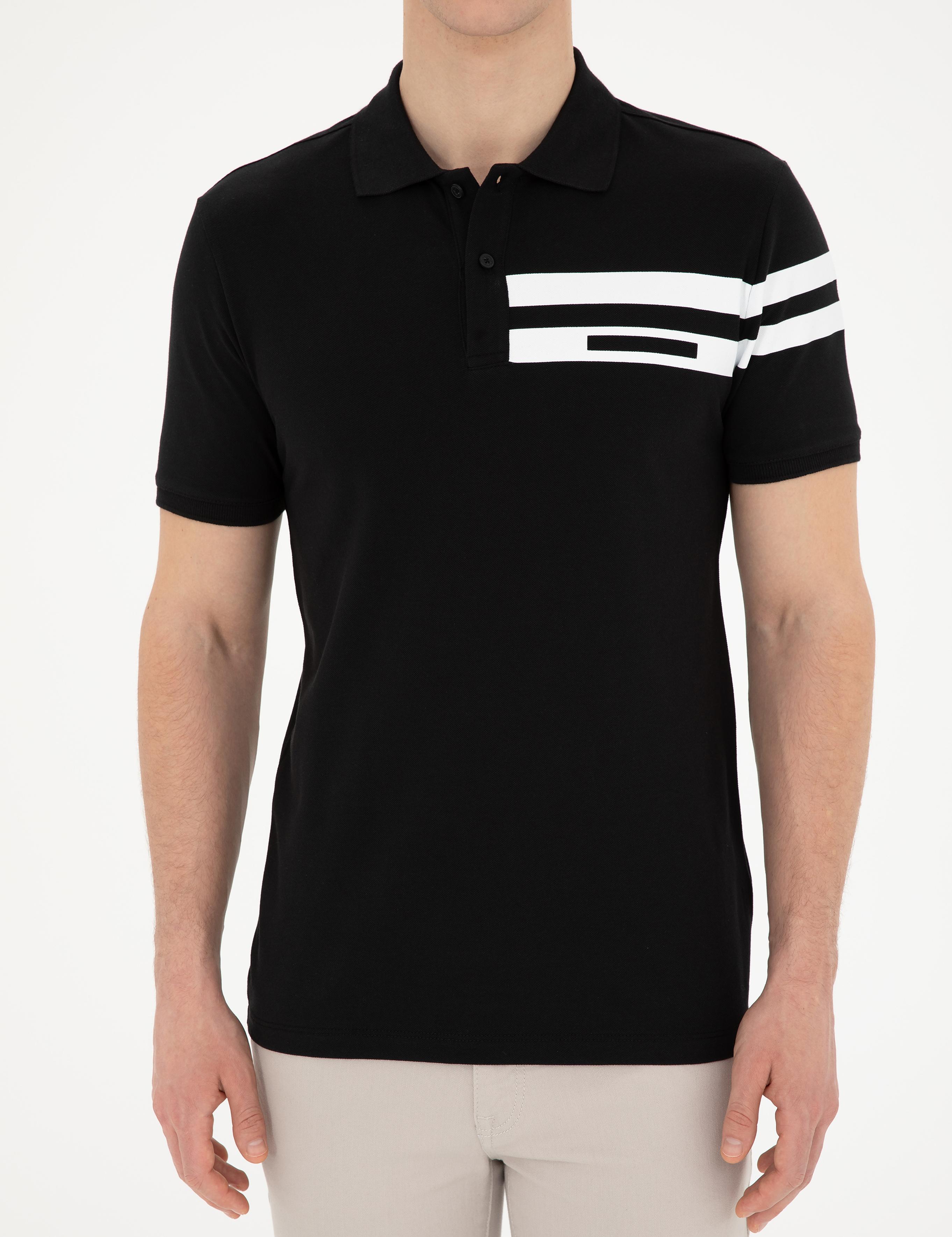 Siyah Slim Fit Tişört