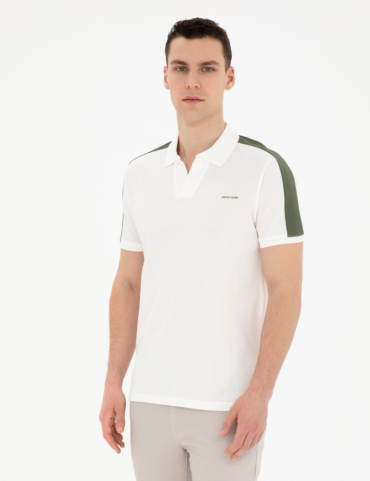 Haki Slim Fit Tişört