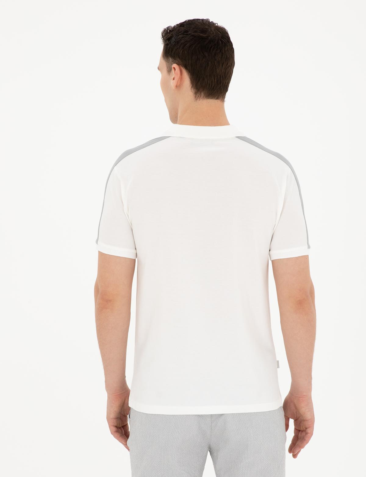 Koyu Gri Slim Fit Tişört - 50292615024