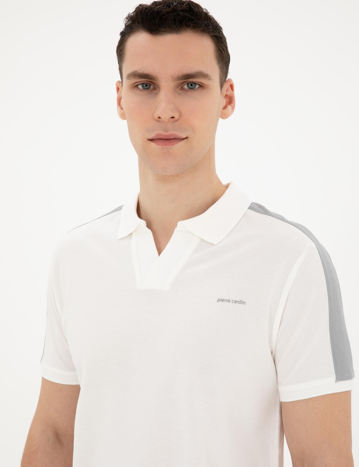 Koyu Gri Slim Fit Tişört - 50292615024