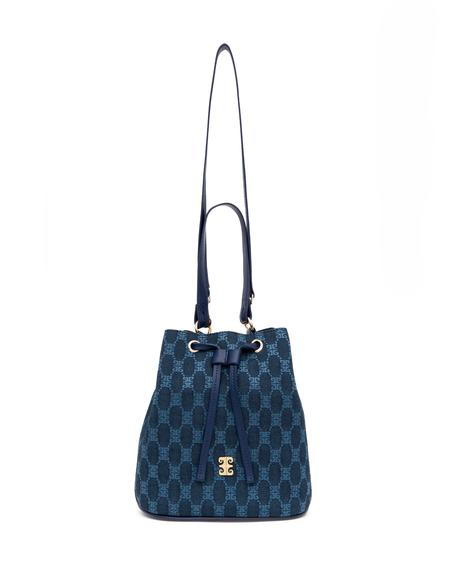 Mavi Büzgülü Çanta - 50297601003