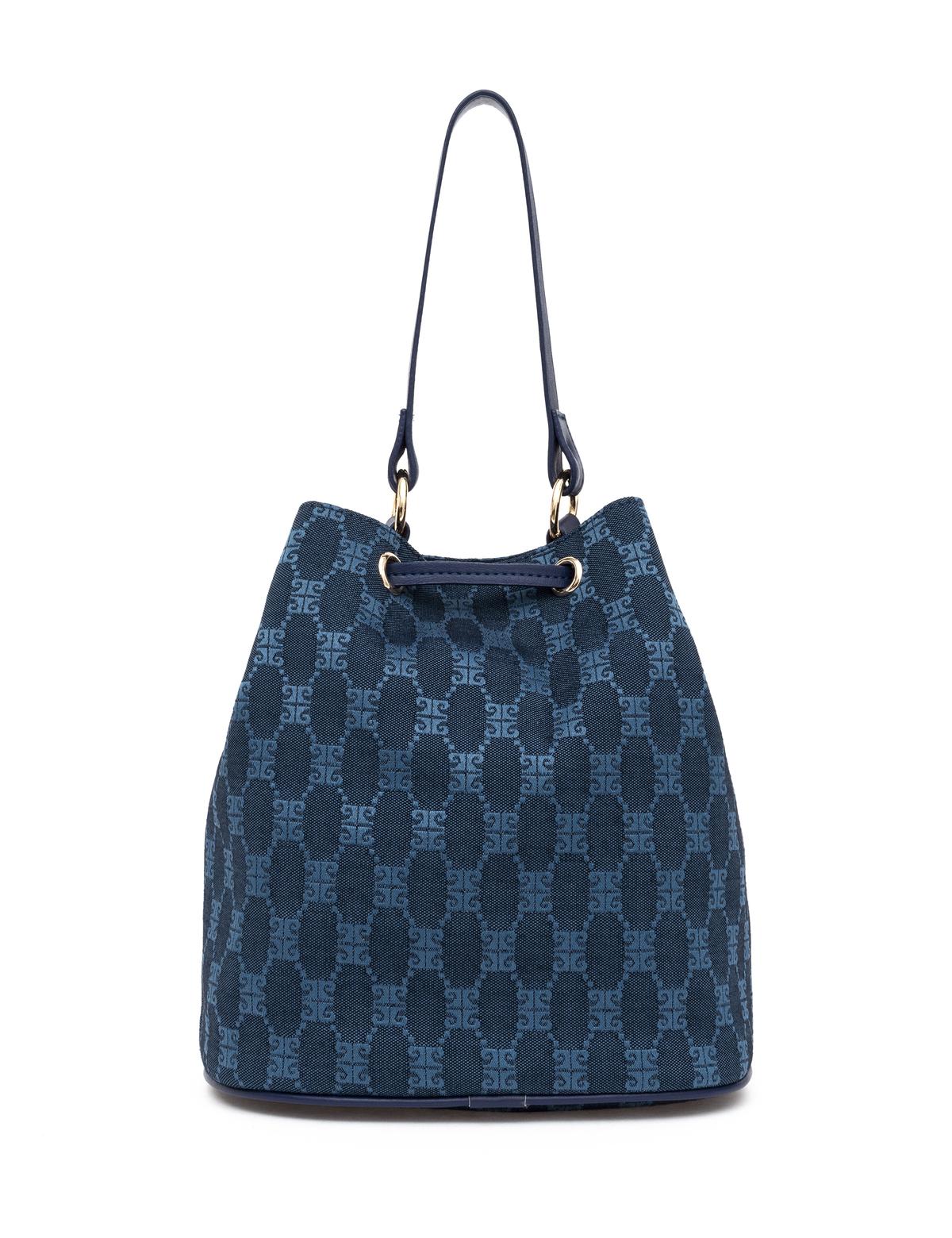 Mavi Büzgülü Çanta - 50297601003