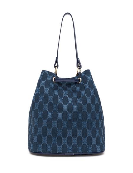 Mavi Büzgülü Çanta - 50297601003