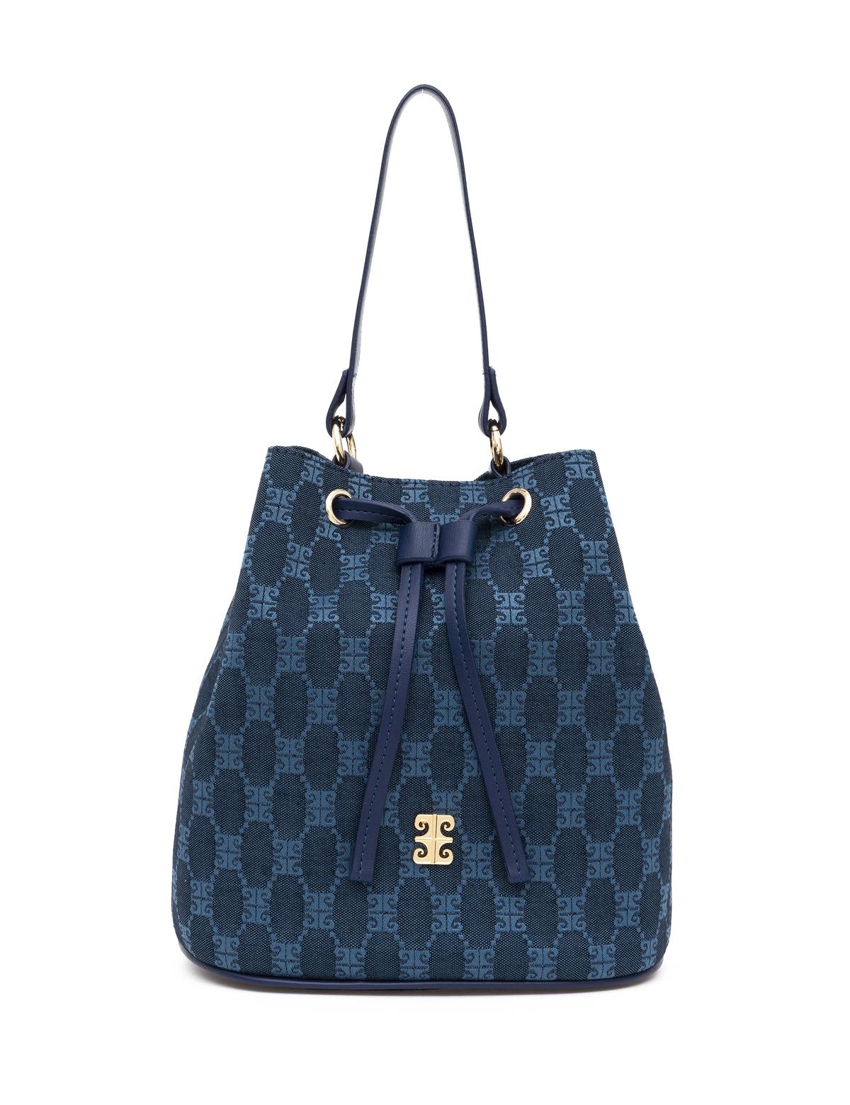 Mavi Büzgülü Çanta - 50297601003