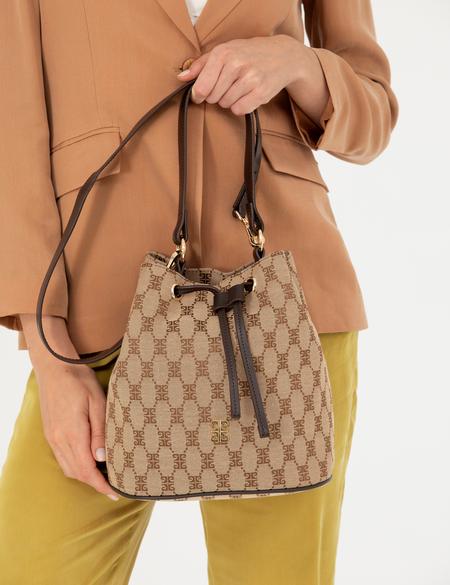 Kahverengi Büzgülü Çanta - 50297601002