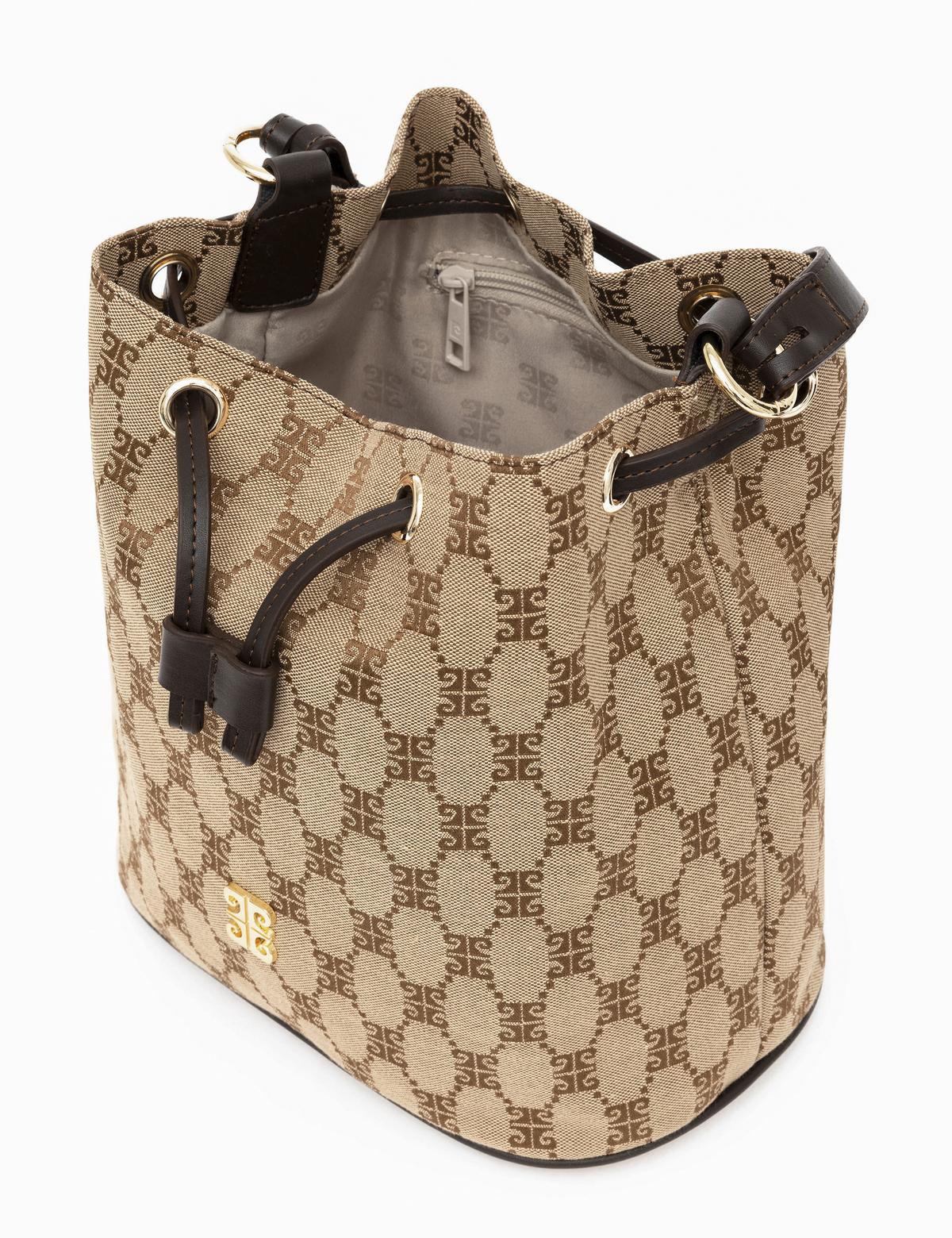 Kahverengi Büzgülü Çanta - 50297601002