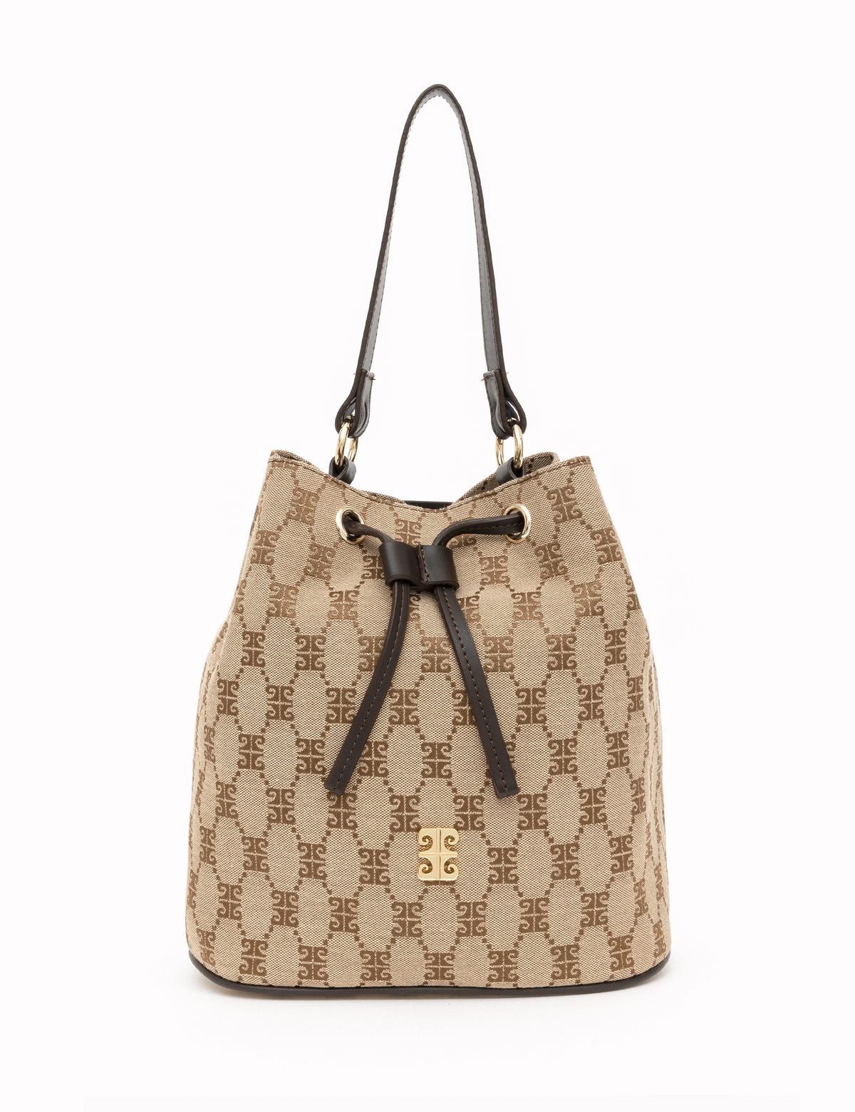 Kahverengi Büzgülü Çanta - 50297601002