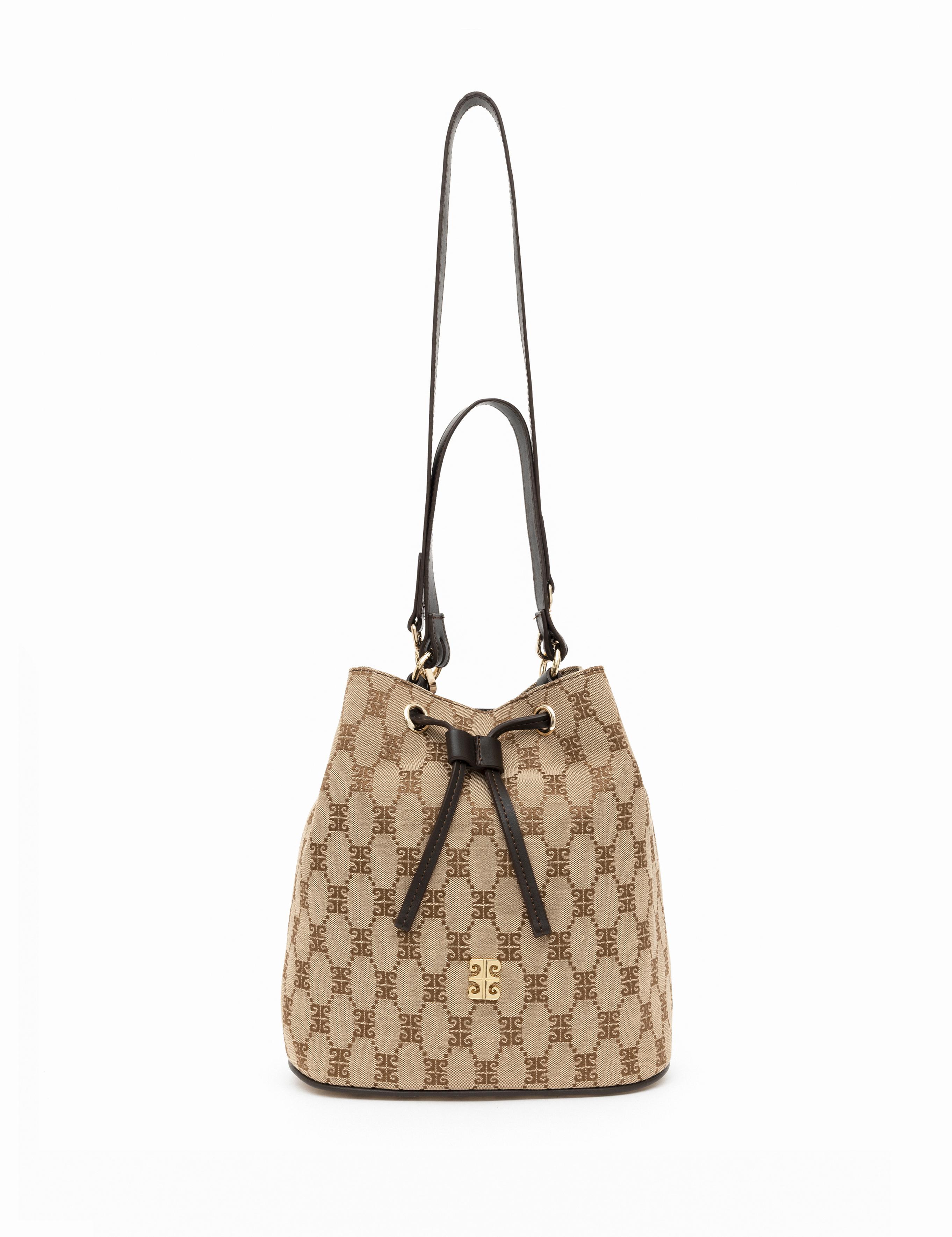 Kahverengi Büzgülü Çanta