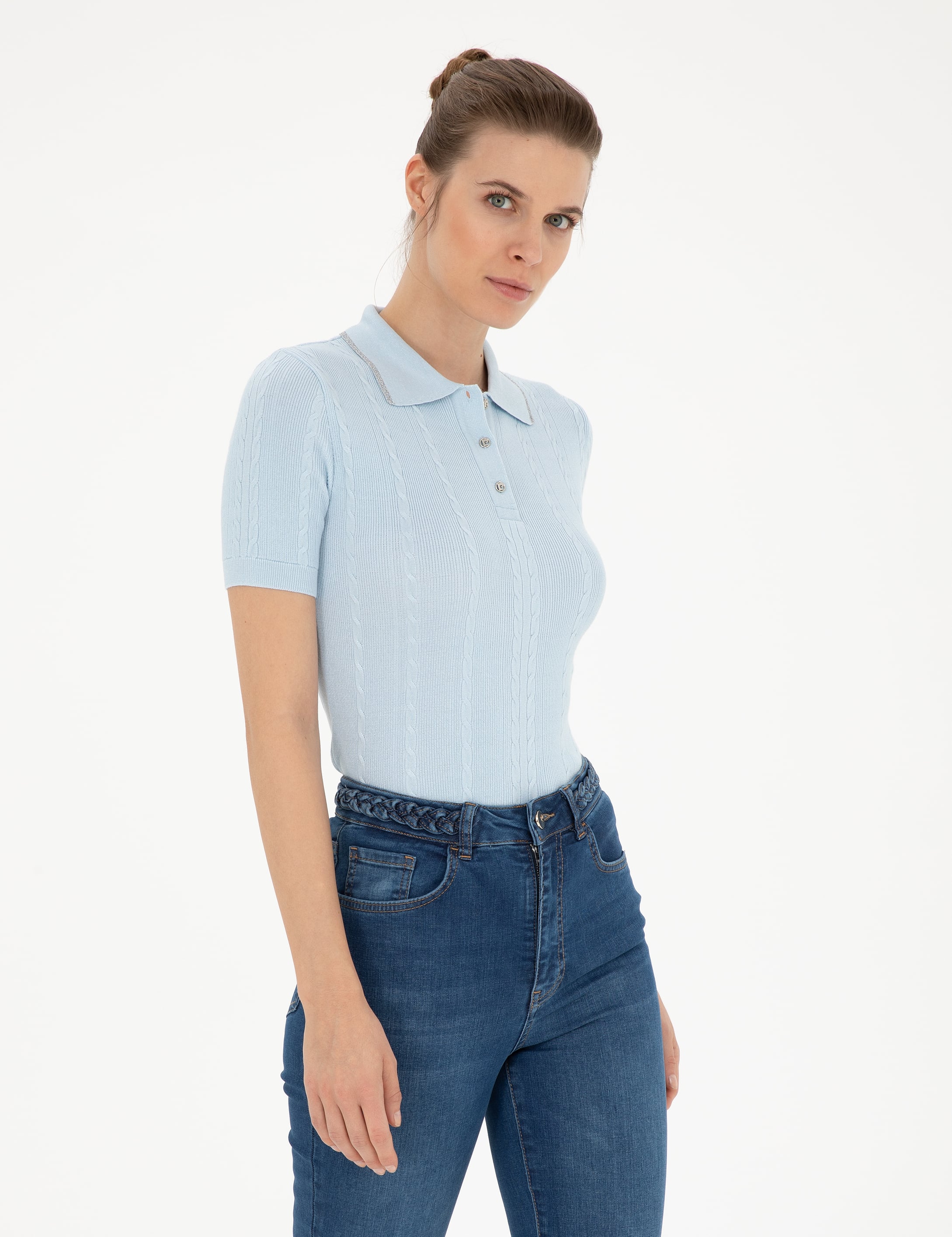 Mavi Slim Fit Polo Yaka Triko Tişört