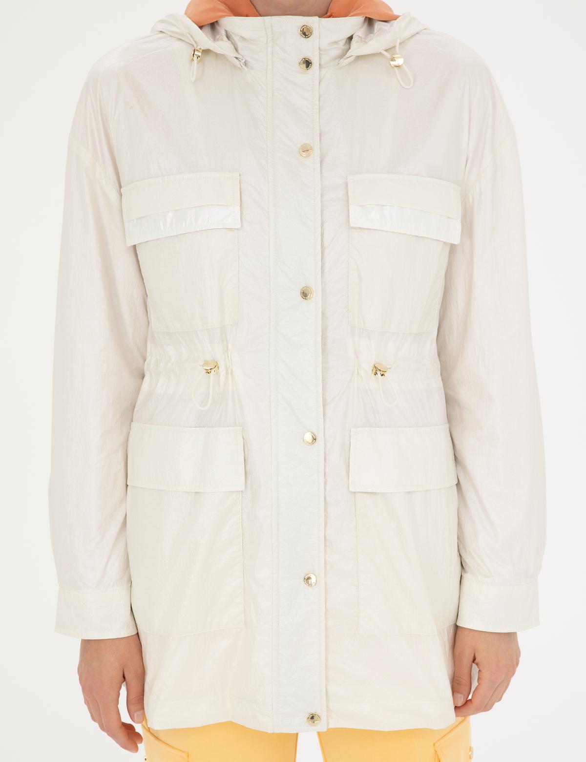 Ekru Comfort Fit Mevsimlik Mont - 50282339002