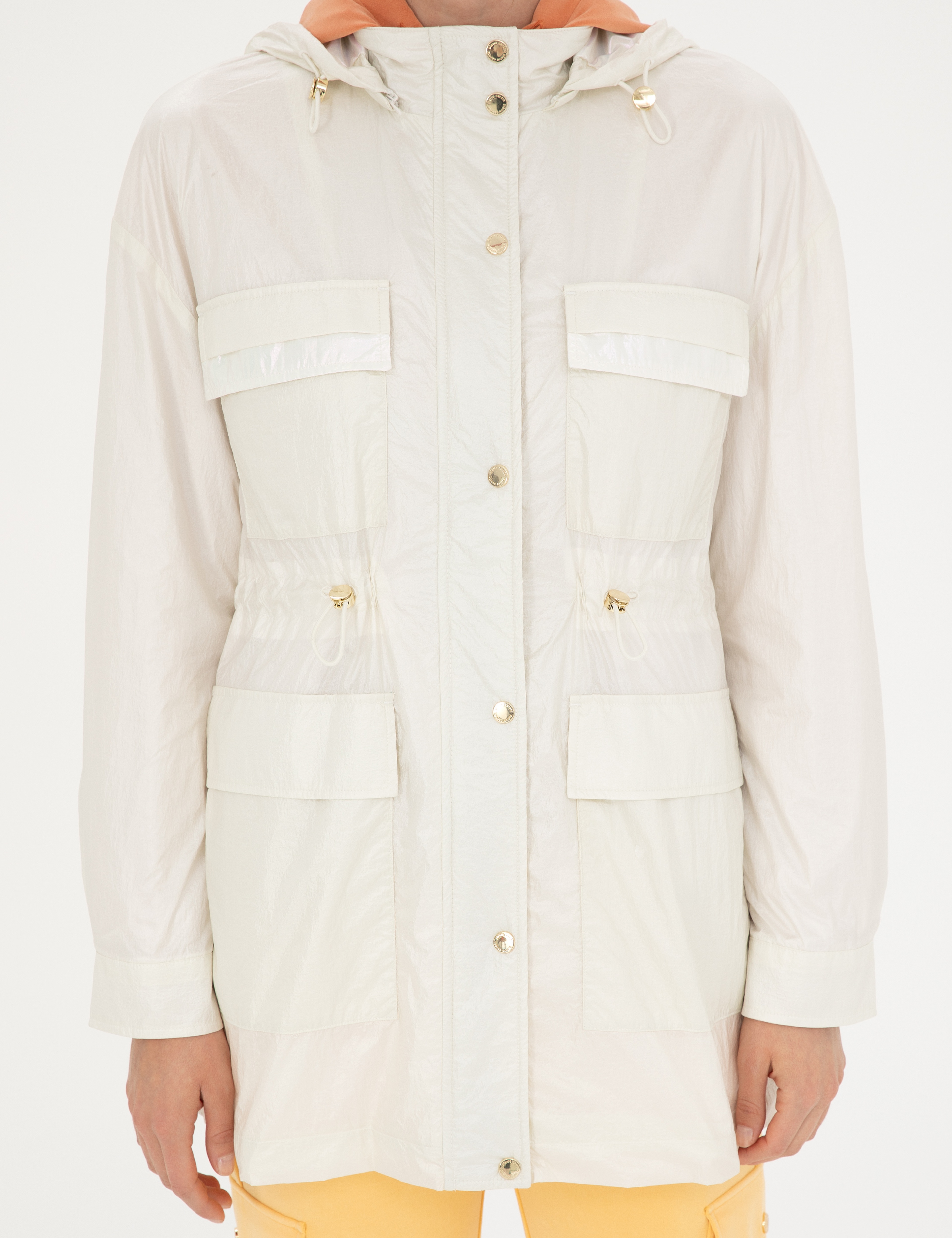 Ekru Comfort Fit Mevsimlik Mont - Image 6