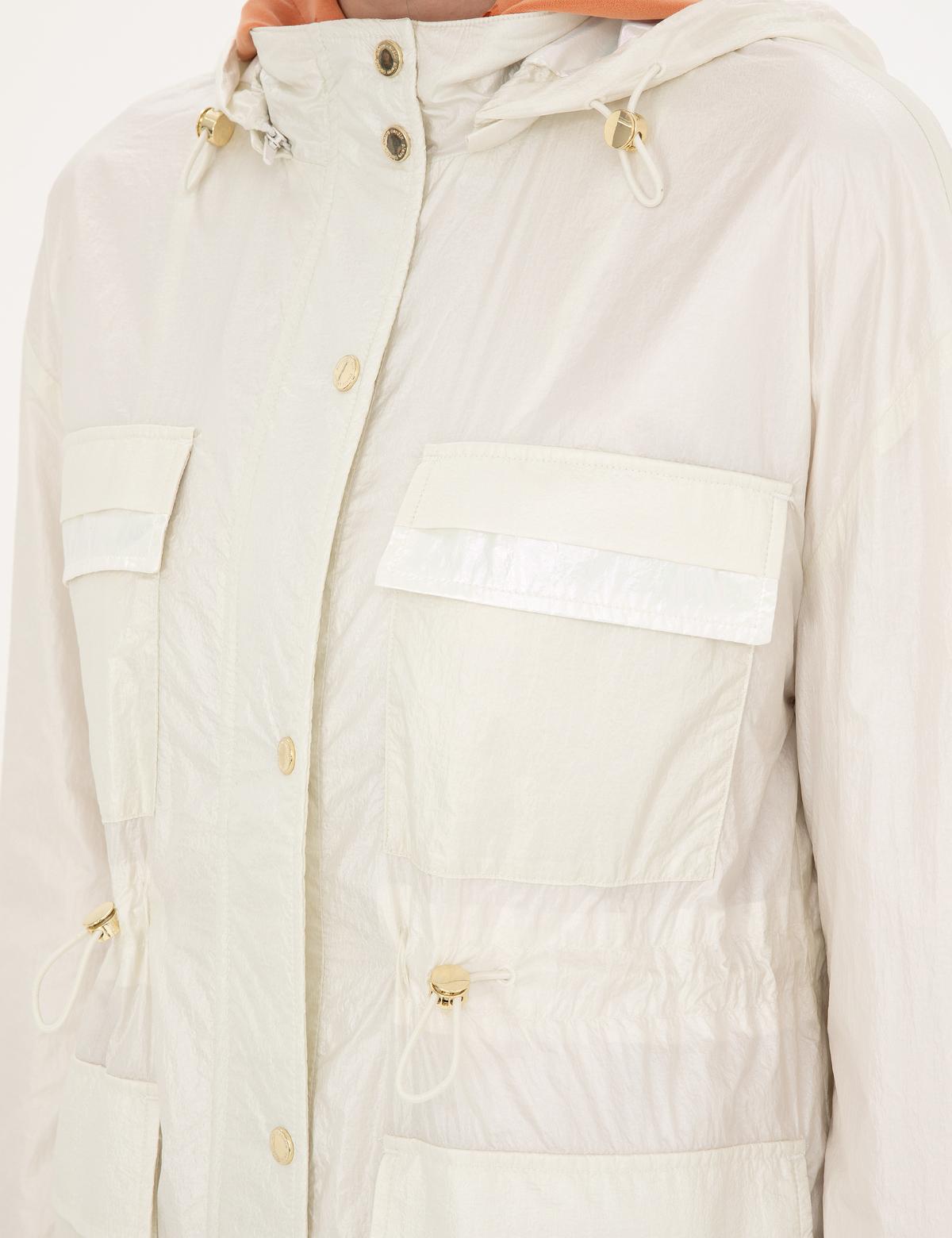 Ekru Comfort Fit Mevsimlik Mont - 50282339002