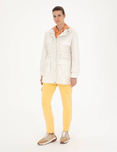 Ekru Comfort Fit Mevsimlik Mont
