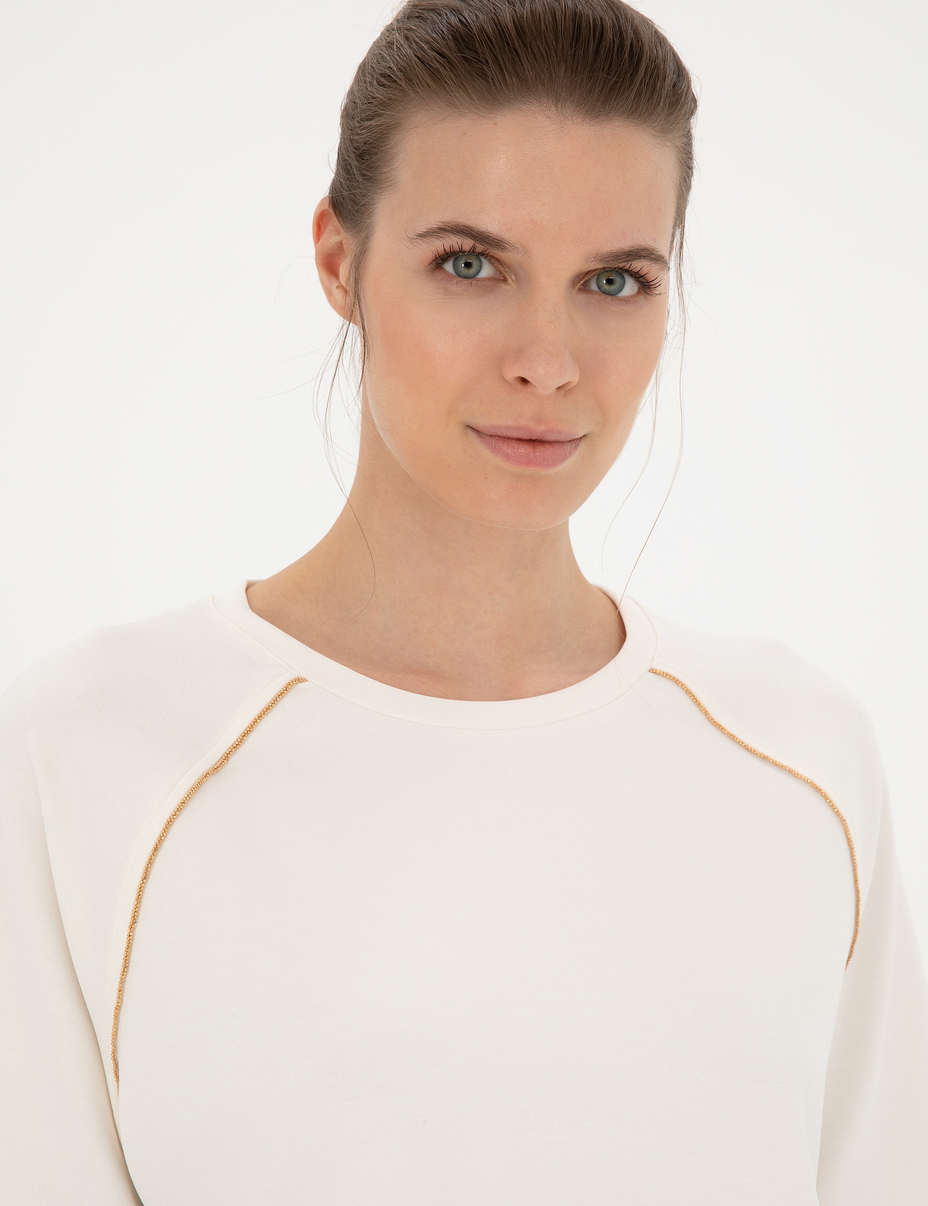 Ekru Comfort Fit Sweatshirt