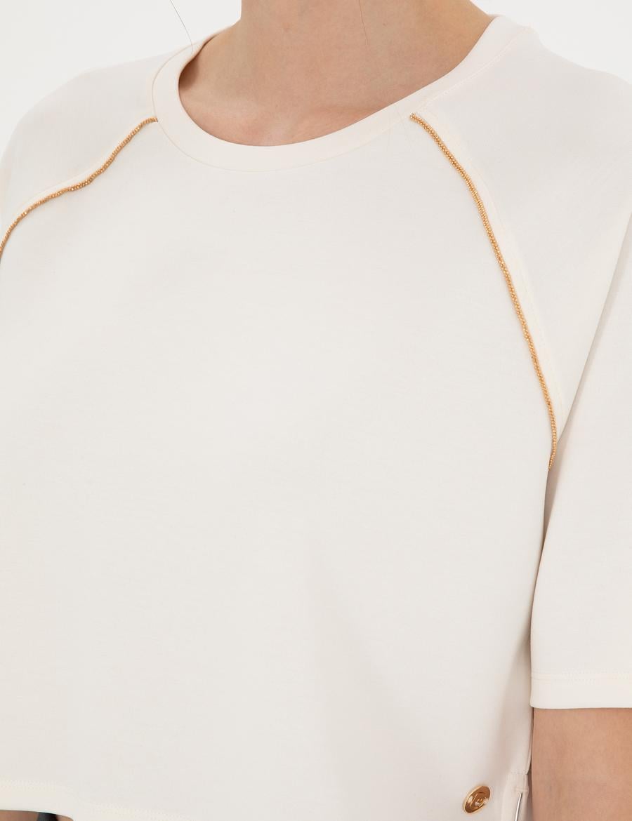 Ekru Comfort Fit Sweatshirt