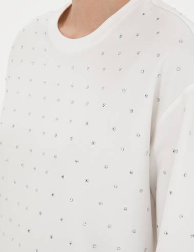 Ekru Comfort Fit Sweatshirt