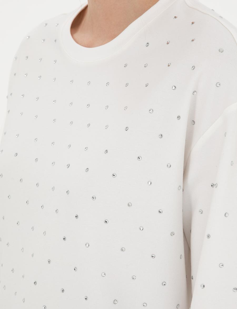 Ekru Comfort Fit Sweatshirt