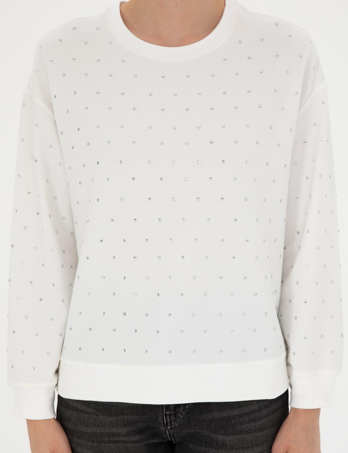 Ekru Comfort Fit Sweatshirt - 50283401003