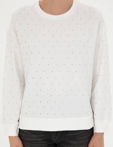 Ekru Comfort Fit Sweatshirt