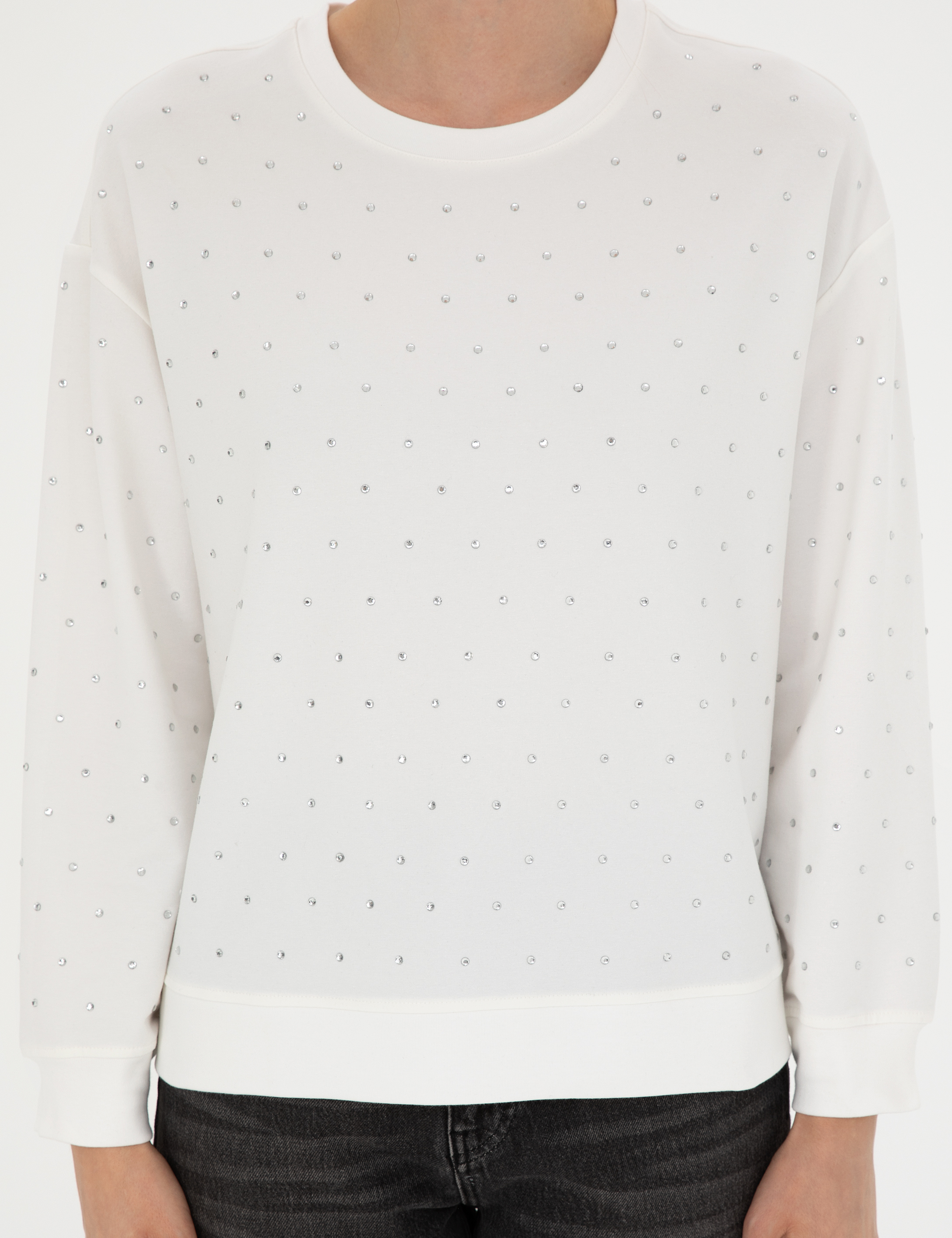 Ekru Comfort Fit Sweatshirt - Image 6