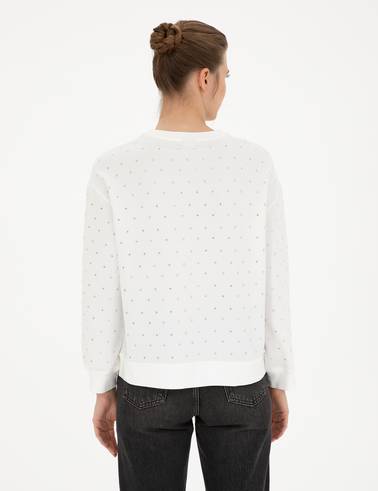 Ekru Comfort Fit Sweatshirt