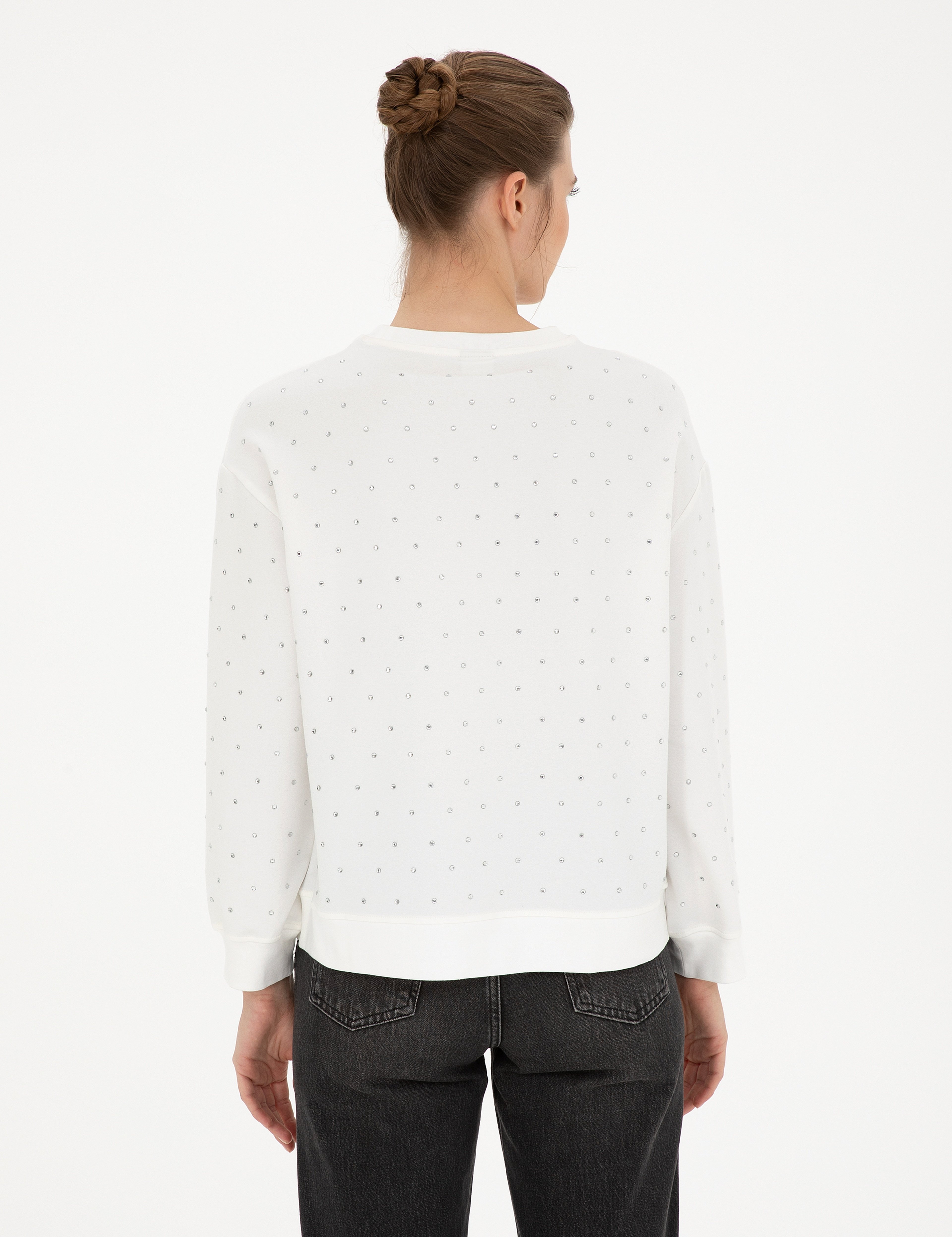 Ekru Comfort Fit Sweatshirt - Image 5
