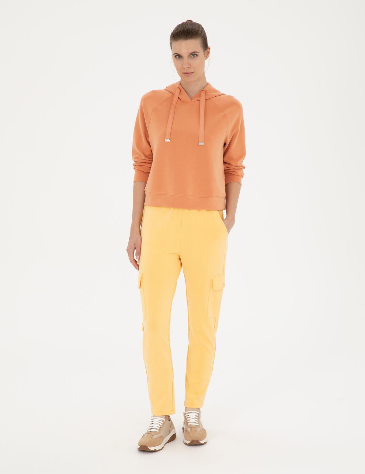 Sarı Regular Fit Eşofman Altı