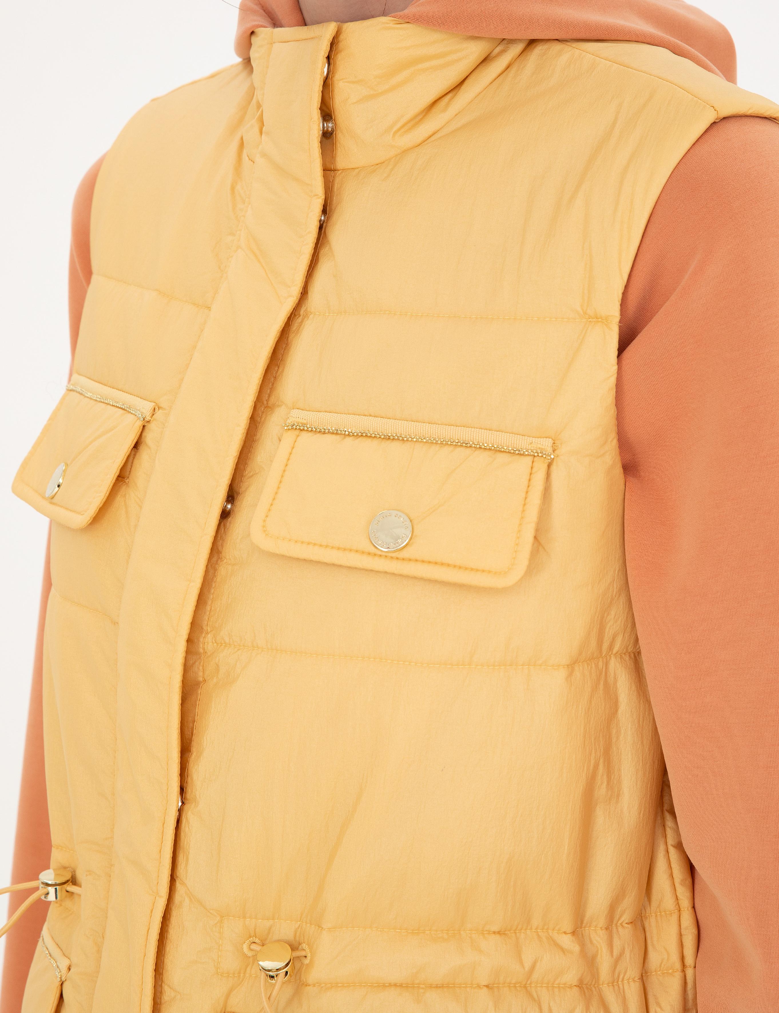 Sarı Mevsimlik Yelek