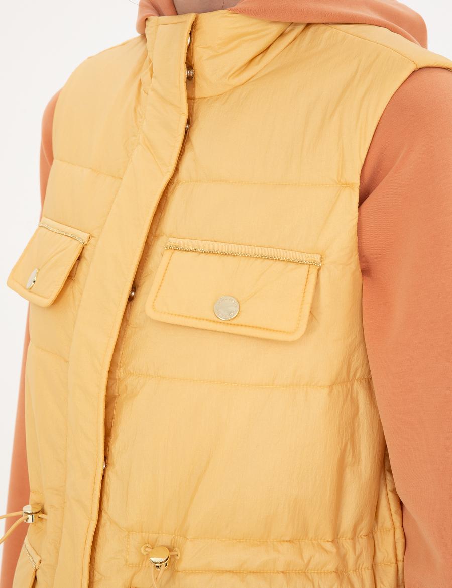 Sarı Mevsimlik Yelek