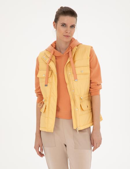 Sarı Mevsimlik Yelek - 50282397032