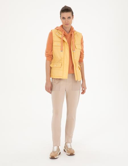 Sarı Mevsimlik Yelek - 50282397032