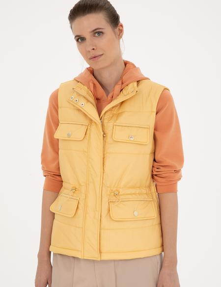 Sarı Mevsimlik Yelek - 50282397032