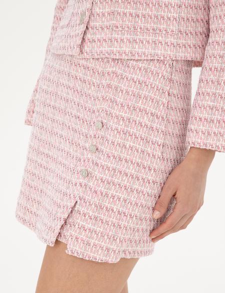 Pembe A Kesim Tüvit Etek - 50282078011